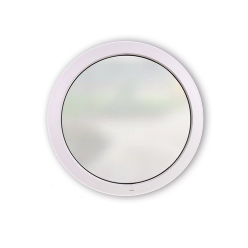 Milchglas satianto rundfenster - milchglas,