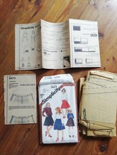 Schnittmuster Simplicity 5673 Röcke GR. 7 USA 1982 Real Vintage