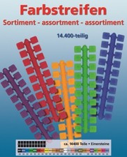 Mini Stecksystem Farbstreifen