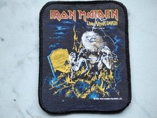IRON MAIDEN  PATCH ORIGINAL 1985 Vintage Aufnäher 10x8cm Heavy Metal 