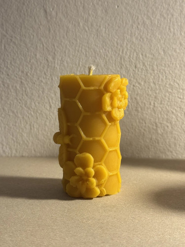 Bienenwachskerze stumpen - bienenwachskerze,