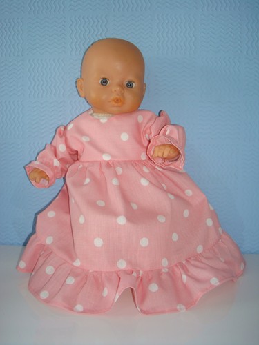 Handgefertigtes kleid rosa - kleid,
