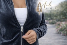 Damen Velours Trainingsanzug