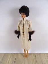 Vintage Black Bubble Cut Barbie mit Defekten Mattel 60er Mode: handmade (19471)