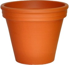 10 Blumentöpfe Tontöpfe