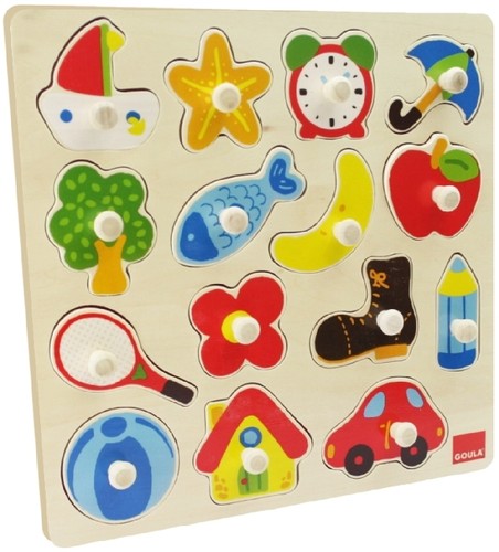 Jumbo spiele holzpuzzle - jumbo,
