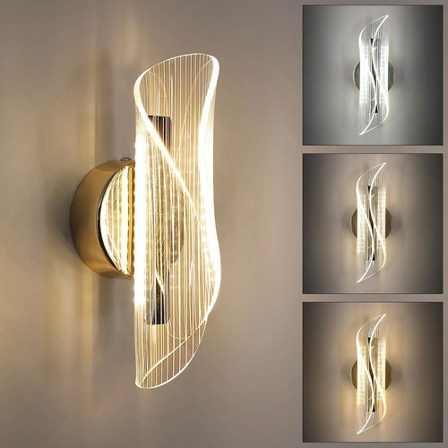 Gold wandleuchte - gold,