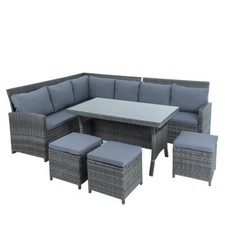 Polyrattan Essgruppe 20tlg