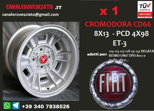 Alufelge fiat cromodora - cromodora, 66