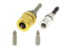 2 x Trockenbau Bithalter Schraubvorsatz Tiefenanschlag Rigips Abstands Halter