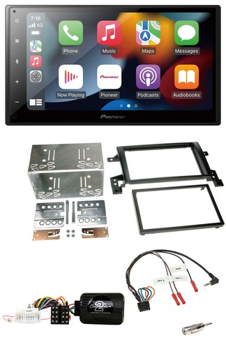 Pioneer dab bluetooth 2din usb - pioneer,