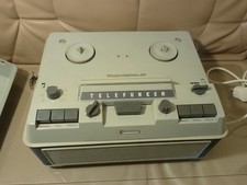 Telefunken Magnetophon 95 Tonbandgerät Tonband Gerät FUNKTIONIERT RARITÄT 1961