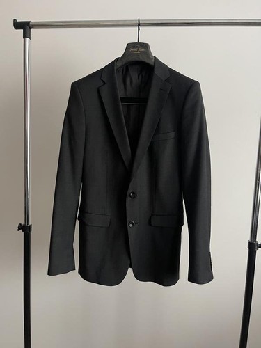 Men zara blazer grey - zara,