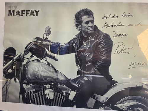 Peter maffay poster mit gruß - mit,