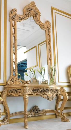 Spiegelkonsole landhausstil - spiegelkonsole,