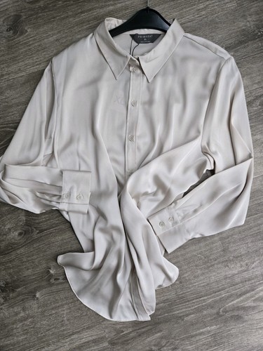Fließende satin bluse xl - bluse,