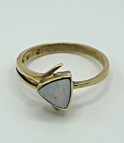 Ring goldring 585er gold - goldring, mit