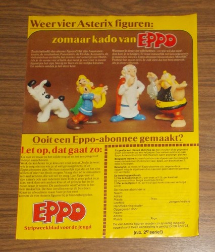 Seltene werbung asterix - seltene,
