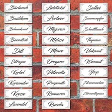 Kräuterschild Pflanzenschild