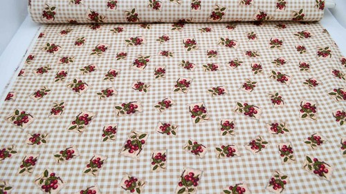 Dekostoff mit kirschen stoff - kirschen,
