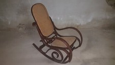 BUGHOLZ SCHAUKELSTUHL - KÖLN - THONET STIL