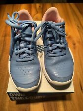 K-Swiss COURT EXPRESS CARPET Silver Lake Blue/White/Orchid Pink