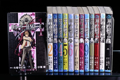 Death note vol manga - death, vol.1-13