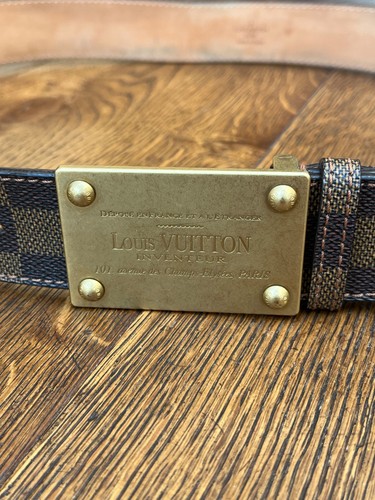 Louis vuitton gürtel leder - louis, gürtel,