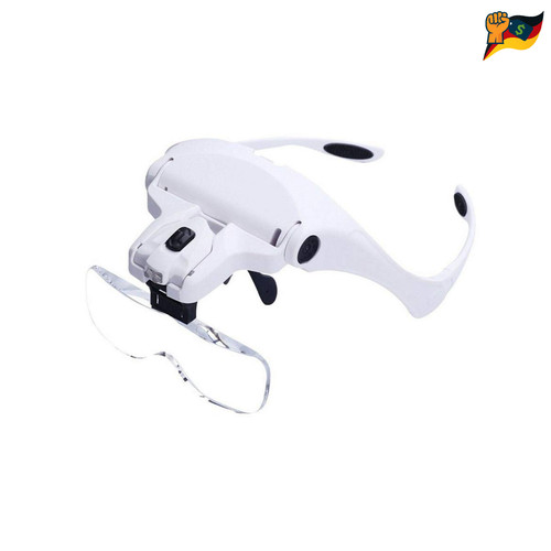 Lupenbrille mit led licht - licht, 5
