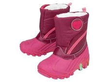 LUPILU KLEINKIND MÄDCHEN LED-WINTERSTIEFEL MIT BLINK-EFFEKT KLETTVERSCHLUSS *NEU