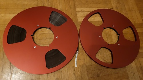 Alu bandspulen set rot 5cm - alu,