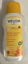 Weleda Babyöl Extra Mild Calendula parfümfrei zur Reinigung Massag 200ml 01.2026