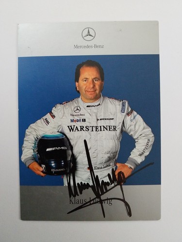 Klaus ludwig autogramm - ludwig,