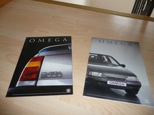 Prospekte Opel Omega und Omega