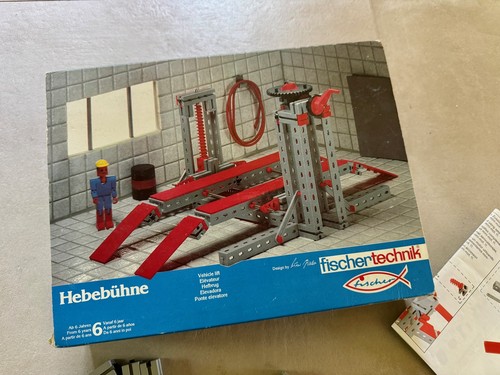 Fischertechnik hebebühne - hebebühne, –