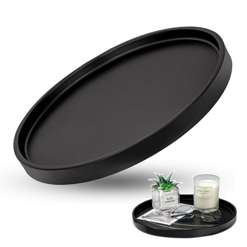 Rund serviertablett melamin - rund,
