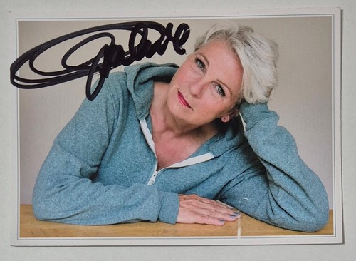 Frau jahnke autogrammkarte - jahnke,