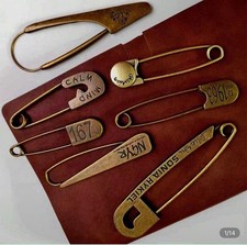 Große Retro Vintage Brosche