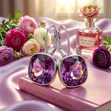 Ohrringe Rot 925 Silber
