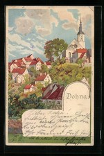 Lithographie Dohna