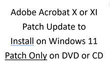 Adobe Acrobat X & XI Patch