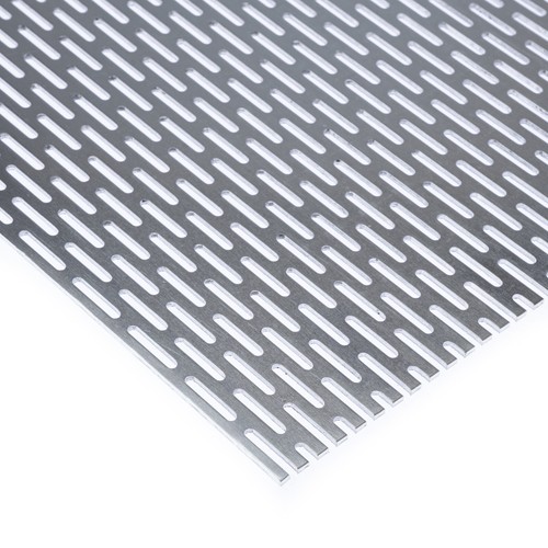 Lochblech aluminium langloch - aluminium,