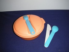 Tupperware Salat to go  Lunchdose Dose Behälter   600 ml + Besteck