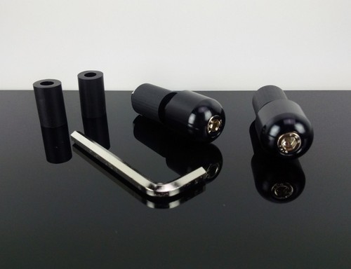 Lenkergewichte cnc alu - cnc, schwarz