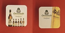 Grosswald Die Frische der Natur Brauerei Bierdeckel Bier