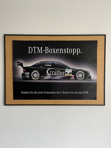 Original w203 dtm poster - original,