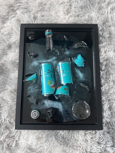 Broken bottle art - broken,