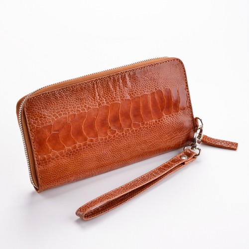 Geldbörse hellbraun 19x10cm - hellbraun,