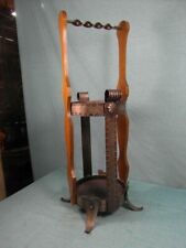 Schirmständer Antik Schmiedeeisen Eiche Schirmhalter Vintage Handarbeit Rar 10d6