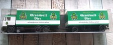 Grosswald Bier MAN Hängerzug Albedo 1/87